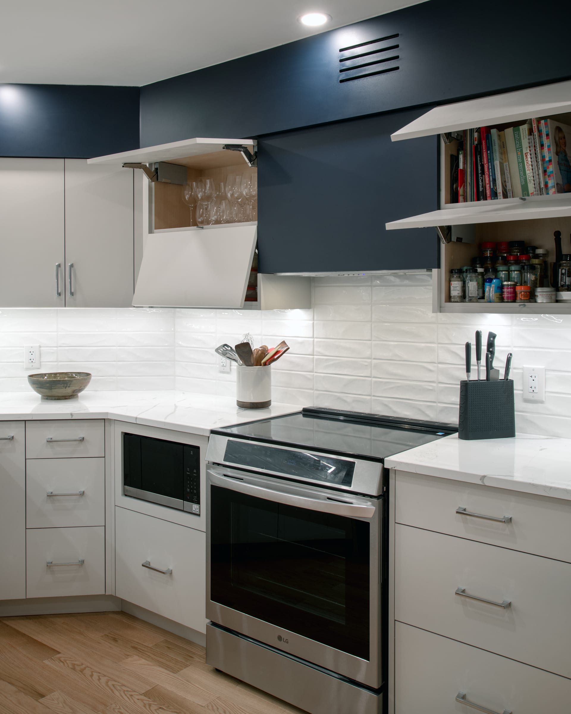 North River kitchen fitted millwork detail