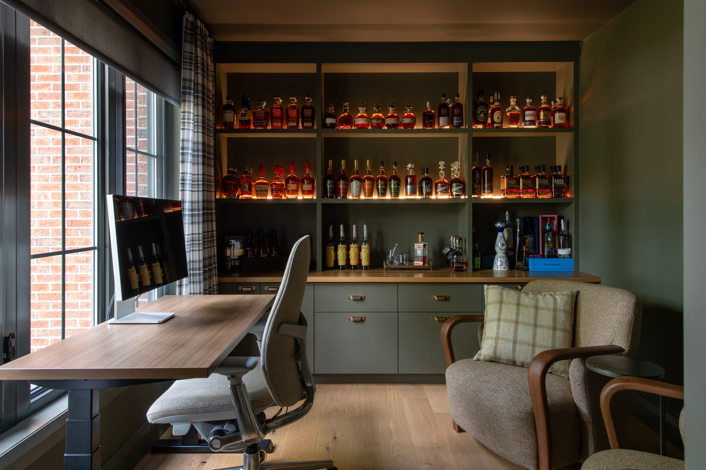 Pointer Whiskey Shelf